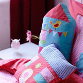 Snuggle Red House Cushion - Kids Haven